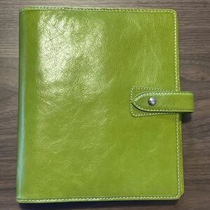Filofax A5 Pear Malden Organizer Binder